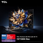 TCL Wins Three Prestigious 2024-2025 EISA Awards, Featuring the World’s Largest 115″ QD-Mini LED TV