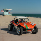 Meyers Manx Unveils 2.0 EV Pre-Production Dune Buggy at Goodwood Revival