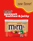 M&M’S® Captures A Classic Within Its Iconic Colorful Candy Shell; Introducing NEW M&M’S Peanut Butter & Jelly