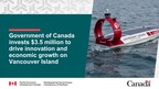 Government of Canada invests .5 million to drive innovation and economic growth on Vancouver Island