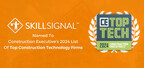 SkillSignal Recognized in Construction Executive’s 2024 Top Tech Firms List