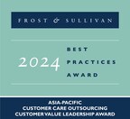 Teleperformance in India Recognized by Frost & Sullivan with the 2024 Customer Value Leadership Award in the Asia-Pacific Customer Care Outsourcing Industry