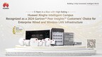 Huawei Peer-Recognized as a 2024 Gartner® Peer Insights™ Customers’ Choice for Enterprise Wired and Wireless LAN Infrastructure