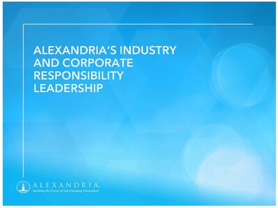 Alexandria Real Estate Equities, Inc. All rights reserved. ©2024 (PRNewsfoto/Alexandria Real Estate Equities, Inc.)