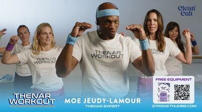 “Ted Lasso” Goalie, Moe Jeudy-Lamour, Debuts Hot New Thenar Workout for Strong Thumbs with FREE Fitness Equipment – Clean Cult’s Laundry Detergent Sheets