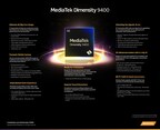 MediaTek’s Dimensity 9400 Flagship SoC Offers Extreme Performance and Efficiency for the Latest AI Experiences