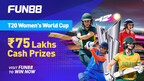 Celebrate Women’s Cricket! Fun88 Launches ₹75 Lakhs T20 World Cup Betting Bonanza